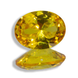Lab Created Yellow Sapphire Ovals