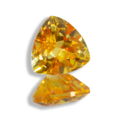 Lab Created Yellow Sapphire 6mm Trillions