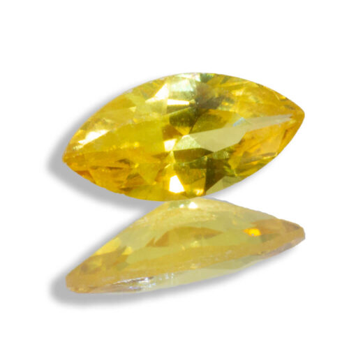 Lab Created Yellow Sapphire 8x4mm Marquise