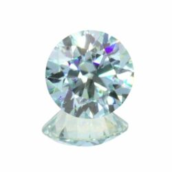 Synthetic Light Blue Moissanite Rounds