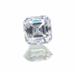 Synthetic Moissanite Asscher Cut