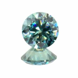 Moissanite Blue Rounds