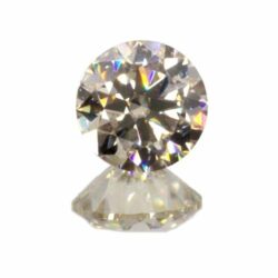 Synthetic Yellowish Moissanite Rounds