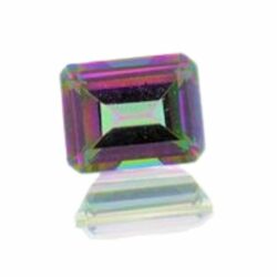 Mystic Topaz Emerald Cut - Step Cut