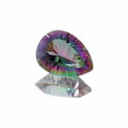 Rainbow Quartz Pear Concave Cuts