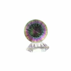 Rainbow Quartz Concave Cut Rounds