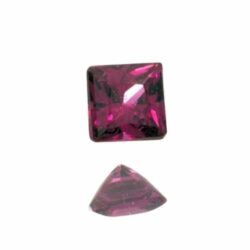 Rhodolite Garnet Princess Cuts