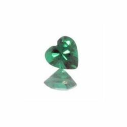 Simulated Emerald Hearts