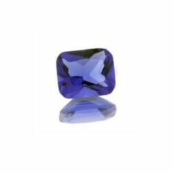 Simulated Tanzanite Emerald Cuts