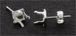 Snap-tite Square Earring Settings