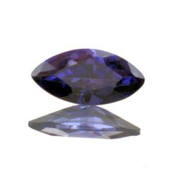 Tanzanite Cubic Zirconia Marquise