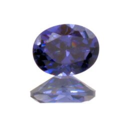 Tanzanite Cubic Zirconia Ovals