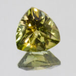 Green Tourmaline 7mm Trillion 1.15ct
