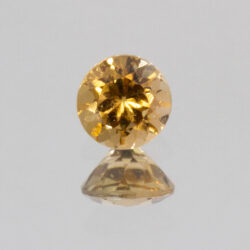 Orange Green Tourmaline 5mm Round 0.56ct