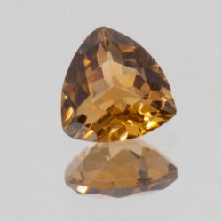 Golden Apricot Tourmaline 6.8mm Trillion 1.12cts