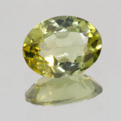 Green Tourmaline 8.8x6.9mm Oval 1.50cts