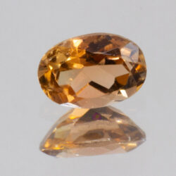 Apricot Tourmaline 5.9x4.1mm Oval 0.51ct