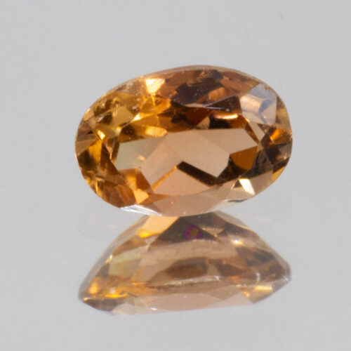 Apricot Tourmaline 5.9x4.1mm Oval 0.51ct