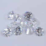 White Cubic Zirconia 7mm Rounds