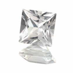 White Topaz Princess Cuts