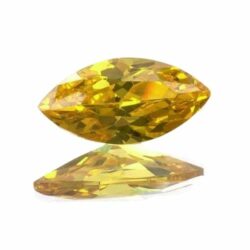 Yellow Cubic Zirconia Marquise