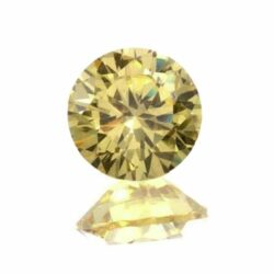 Yellow Cubic Zirconia Rounds