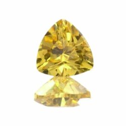 Yellow Cubic Zirconia Trillions